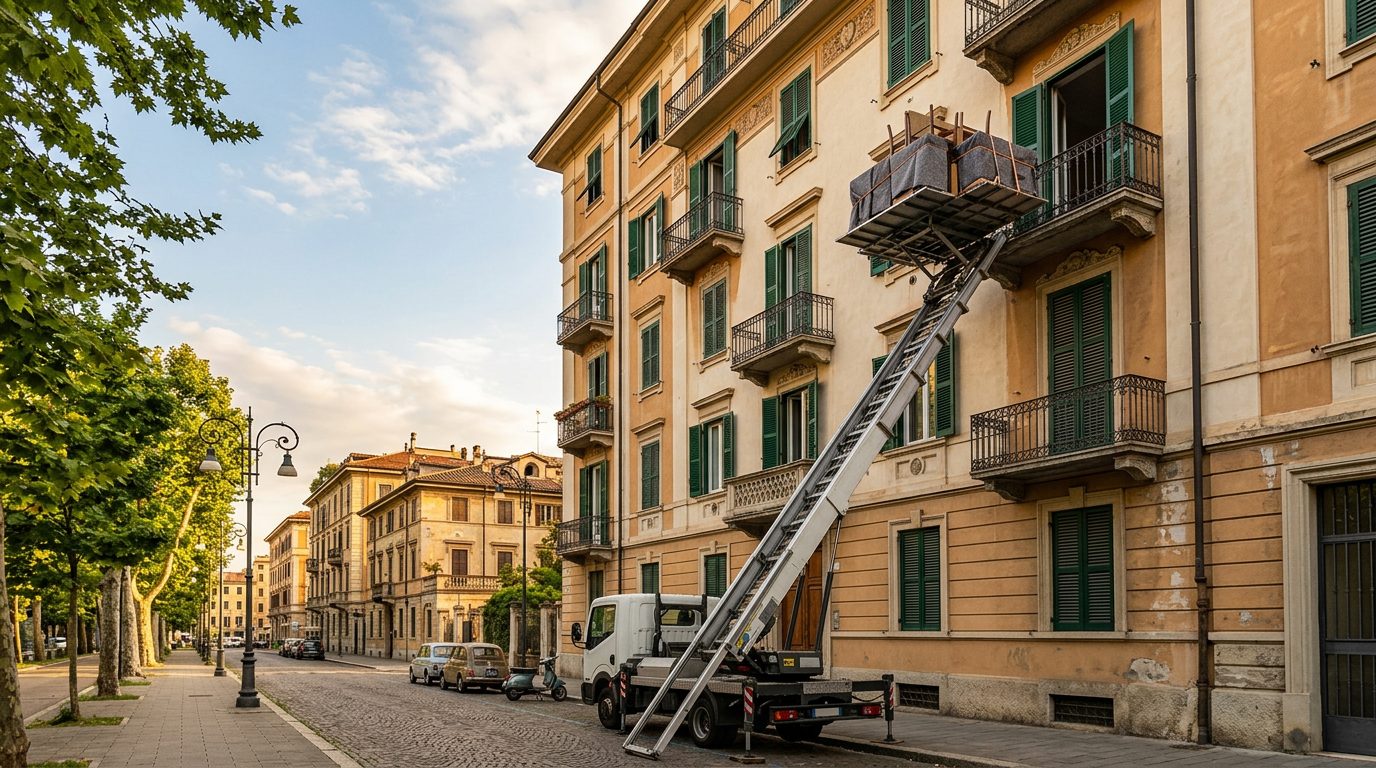 Traslochi Torino Germania con autoscale Cioina